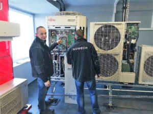 Uczymy młodych technkiów chlodnictwa - NOWECH