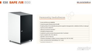 Filtry powietrza Safe Air 600